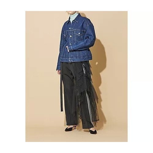【チカ キサダ/CHIKA KISADA】のデニムジャケット 人気、トレンドファッション・服の通販 founy(ファニー) 　ファッション　Fashion　レディースファッション　WOMEN　アウター　Coat Outerwear　ジャケット　Jackets　デニムジャケット　Denim Jackets　2024年　2024　2024-2025秋冬・A/W　Aw/Autumn/Winter/Fw/Fall/2024-2025　シェイプ　Shape　ジャケット　Jacket　スリーブ　Sleeve　デニム　Denim　バレエ　Ballet　パターン　Pattern　other-3|ID: prp329100004021856 ipo3291000000032208145