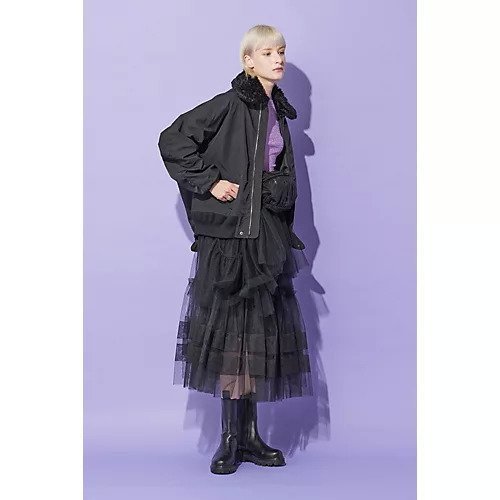 【エムティーモデリスト/mtmodelist】のドルマンスリーブMA1 人気、トレンドファッション・服の通販 founy(ファニー) 　ファッション　Fashion　レディースファッション　WOMEN　2024年　2024　2024-2025秋冬・A/W　Aw/Autumn/Winter/Fw/Fall/2024-2025　エレガント 上品　Elegant　グログラン　Grosgrain　フォルム　Form　ミリタリー　Military　定番　Standard　other-3|ID: prp329100004021861 ipo3291000000032075334