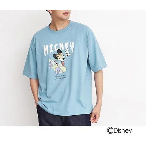 【ザ ショップ ティーケー/THE SHOP TK / MEN】の【DISNEY/親子リンク】ミッキーマウス ディズニー半袖Tシャツ インテリア・キッズ・メンズ・レディースファッション・服の通販 founy(ファニー) https://founy.com/ ファッション Fashion メンズファッション MEN イラスト Illustration スマート Smart 半袖 Short Sleeve 夏 Summer |ID: prp329100004021885 ipo3291000000029580565