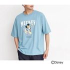 【ザ ショップ ティーケー/THE SHOP TK / MEN】の【DISNEY/親子リンク】ミッキーマウス ディズニー半袖Tシャツ サックスブルー|ID: prp329100004021885 ipo3291000000029580567