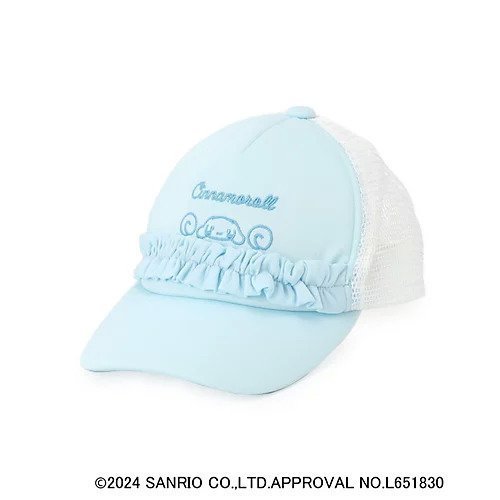 【シューラルー/SHOO LA RUE / KIDS】の【サンリオキャラクターズ】フリル刺繍メッシュCAP 人気、トレンドファッション・服の通販 founy(ファニー) 　ファッション　Fashion　キッズファッション　KIDS　キャップ　Cap　スマート　Smart　フリル　Frills　フロント　Front　メッシュ　Mesh　人気　Popularity　 other-1|ID: prp329100004021899 ipo3291000000027015803