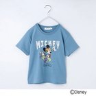 【ザ ショップ ティーケー/THE SHOP TK / KIDS】のDisney/【110-150/親子リンク】プリント半袖Tシャツ サックスブルー|ID: prp329100004021901 ipo3291000000026678371