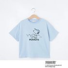 【シューラルー/SHOO LA RUE / KIDS】の【PEANUTS】プリントゆるTシャツ サックスブルー|ID: prp329100004025324 ipo3291000000027015752