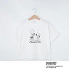 【シューラルー/SHOO LA RUE / KIDS】の【PEANUTS】プリントゆるTシャツ オフホワイト|ID: prp329100004025324 ipo3291000000027015753