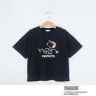 【シューラルー/SHOO LA RUE / KIDS】の【PEANUTS】プリントゆるTシャツ ブラック|ID: prp329100004025324 ipo3291000000027015754