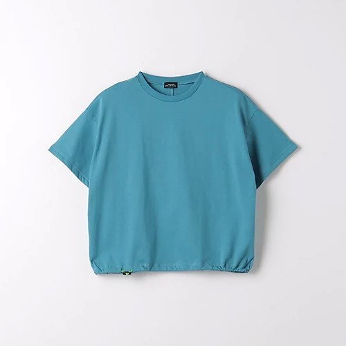 【グリーンレーベルリラクシング/green label relaxing / UNITED ARROWS / KIDS】のTJ 裾ゴム ビッグ Tシャツ / キッズ 100cm-130cm インテリア・キッズ・メンズ・レディースファッション・服の通販 founy(ファニー) 　ファッション　Fashion　キッズファッション　KIDS　シンプル　Simple　ネオン　Neon　ビッグ　Big　無地　Plain Color　ワンポイント　One Point　夏　Summer　TURQUOISE|ID: prp329100004025337 ipo3291000000026717008