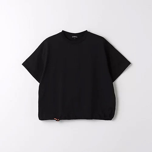 【グリーンレーベルリラクシング/green label relaxing / UNITED ARROWS / KIDS】のTJ 裾ゴム ビッグ Tシャツ / キッズ 100cm-130cm インテリア・キッズ・メンズ・レディースファッション・服の通販 founy(ファニー) 　ファッション　Fashion　キッズファッション　KIDS　シンプル　Simple　ネオン　Neon　ビッグ　Big　無地　Plain Color　ワンポイント　One Point　夏　Summer　BLACK|ID: prp329100004025337 ipo3291000000026717009