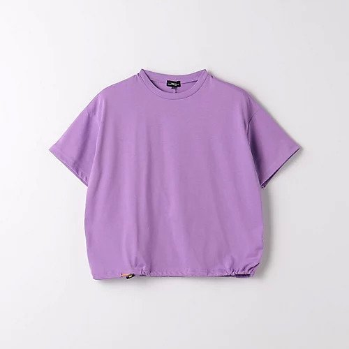 【グリーンレーベルリラクシング/green label relaxing / UNITED ARROWS / KIDS】のTJ 裾ゴム ビッグ Tシャツ / キッズ 100cm-130cm インテリア・キッズ・メンズ・レディースファッション・服の通販 founy(ファニー) 　ファッション　Fashion　キッズファッション　KIDS　シンプル　Simple　ネオン　Neon　ビッグ　Big　無地　Plain Color　ワンポイント　One Point　夏　Summer　PURPLE|ID: prp329100004025337 ipo3291000000026717011