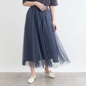 【グローブ/grove】 チュールプリーツスカート人気、トレンドファッション・服の通販 founy(ファニー) ファッション Fashion レディースファッション WOMEN スカート Skirt プリーツスカート Pleated Skirts エアリー Airy サテン Satin チュール Tulle プリーツ Pleats ポケット Pocket |ID:prp329100004027204