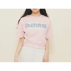 【ピンク ラテ/PINK-latte / KIDS】の【130cmあり】バルーンデニムロゴTシャツ ピンク|ID: prp329100004027315 ipo3291000000029585861