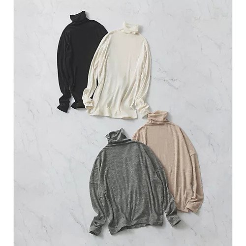 【フィーロビアンコウノ/FIRO BIANCO UNO】の80/1ハイブリットラマ タートル 人気、トレンドファッション・服の通販 founy(ファニー) 　ファッション　Fashion　レディースファッション　Fashion for Women　おすすめ　Recommended / Our Picks　とろみ　Fluid, Flowy Fabric　タートル　Turtleneck, Turtle Collar　旅行　Travel　洗える　Machine Washable　other-3|ID: prp329100004028076 ipo3291000000033139651