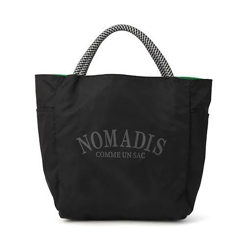 【ノマディス/NOMADIS】のSAC2Petit インテリア・キッズ・メンズ・レディースファッション・服の通販 founy(ファニー) 　ファッション　Fashion　レディースファッション　WOMEN　2022年　2022　2022 春夏 S/S　Ss,Spring/Summer,2022　A/W・秋冬　Aw・Autumn/Winter・Fw・Fall-Winter　アウトドア　Outdoor　アクセサリー　Accessories　シンプル　Simple　トートバック　Tote Bag　プリント　Print　ポケット　Pocket　リバーシブル　Reversible　【HPS別注】ブラック|ID: prp329100004028103 ipo3291000000026814825