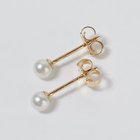 【ミズキ/MIZUKI】の14kt EARRING small akoya pearl stud YG|ID: prp329100004028147 ipo3291000000031718173