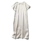 【エムセブンデイズ/M7days】のサテンコクーンワンピース アイボリー|ID: prp329100004029622 ipo3291000000034942180