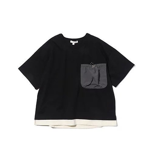 【シューラルー/SHOO LA RUE / KIDS】の【110-140cm】裾レイヤード異素材ポケットTシャツ インテリア・キッズ・メンズ・レディースファッション・服の通販 founy(ファニー) https://founy.com/ ファッション Fashion キッズファッション KIDS おすすめ Recommend アウトドア Outdoor インナー Inner カットソー Cut And Sew ポケット Pocket |ID: prp329100004029938 ipo3291000000027433544