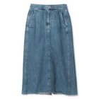 【ミューニック/Munich】の9oz slub cotton denim tight skirt 人気、トレンドファッション・服の通販 founy(ファニー) ファッション Fashion レディースファッション WOMEN スカート Skirt スニーカー Sneakers スリット Slit デニム Denim ロング Long 洗える Washable thumbnail ブルー|ID: prp329100004032448 ipo3291000000026798881