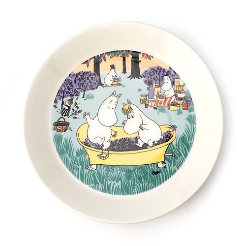 【ムーミン バイ アラビア/MOOMIN by ARABIA / GOODS】のMOOMIN プレート 19cm/ Berry Season インテリア・キッズ・メンズ・レディースファッション・服の通販 founy(ファニー) https://founy.com/ プレート Plate 夏 Summer |ID: prp329100004033779 ipo3291000000029588669