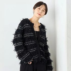 【ララージ/Laraaji】のファンシーツイードジャケット 人気、トレンドファッション・服の通販 founy(ファニー) ファッション Fashion レディースファッション WOMEN アウター Coat Outerwear ジャケット Jackets 2024年 2024 2024-2025秋冬・A/W Aw/Autumn/Winter/Fw/Fall/2024-2025 おすすめ Recommend インナー Inner カーディガン Cardigan ジャケット Jacket ツイード Tweed ビジュー Bijou フロント Front ブローチ Brooch ボトム Bottom リボン Ribbon |ID:prp329100004034683