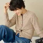 【ノーリーズソフィー/NOLLEY'S sophi】のカシミヤ混キラキラフェザークルーネックカーディガン 人気、トレンドファッション・服の通販 founy(ファニー) ファッション Fashion レディースファッション WOMEN トップス・カットソー Tops/Tshirt カーディガン Cardigans 2024年 2024 2024-2025秋冬・A/W Aw/Autumn/Winter/Fw/Fall/2024-2025 カシミヤ Cashmere ボトム Bottom 秋 Autumn/Fall thumbnail キャメル|ID: prp329100004035837 ipo3291000000029466311