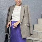 【ノーリーズソフィー/NOLLEY'S sophi】の《セットアップ対応》シャークダブルジャケット 人気、トレンドファッション・服の通販 founy(ファニー) ファッション Fashion レディースファッション WOMEN アウター Coat Outerwear ジャケット Jackets 2024年 2024 2024-2025秋冬・A/W Aw/Autumn/Winter/Fw/Fall/2024-2025 ウォッシャブル Washable ジャケット Jacket ストライプ Stripe セットアップ Set Up ダブル Double ビジネス 仕事 通勤 Business thumbnail ブラック・グレー系3|ID: prp329100004036010 ipo3291000000029581852