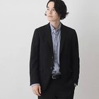 【ザ ショップ ティーケー/THE SHOP TK / MEN】のAVANTドライツイルジャケット【セットアップ可/ビジネス対応/洗える/ストレッチ素材/シワになりにくい】 ブラック|ID: prp329100004039273 ipo3291000000027747427