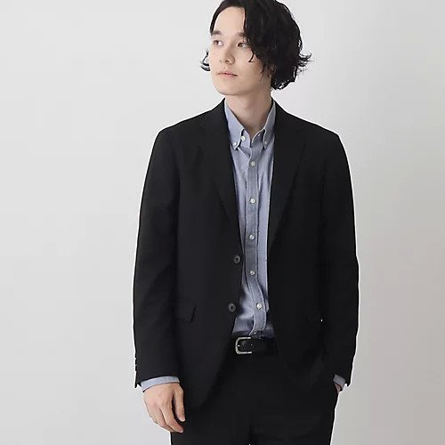 【ザ ショップ ティーケー/THE SHOP TK / MEN】のAVANTドライツイルジャケット【セットアップ可/ビジネス対応/洗える/ストレッチ素材/シワになりにくい】 インテリア・キッズ・メンズ・レディースファッション・服の通販 founy(ファニー) 　ファッション　Fashion　メンズファッション　MEN　セットアップ　Setup/Men　エレガント 上品　Elegant　洗える　Washable　吸水　Water Absorption　シェイプ　Shape　ストレッチ　Stretch　スマート　Smart　スラックス　Slacks　セットアップ　Set Up　パターン　Pattern　フロント　Front　ポケット　Pocket　おすすめ　Recommend　ビジネス 仕事 通勤　Business　ブラック|ID: prp329100004039273 ipo3291000000027747427