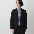 【ザ ショップ ティーケー/THE SHOP TK / MEN】のAVANTドライツイルジャケット【セットアップ可/ビジネス対応/洗える/ストレッチ素材/シワになりにくい】 ブラック|ID: prp329100004039273 ipo3291000000029582280