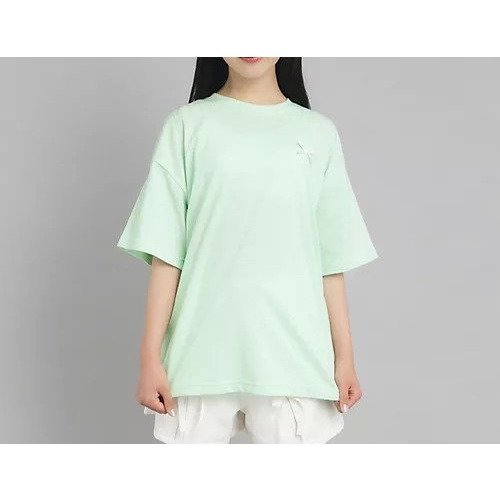 【ピンク ラテ/PINK-latte / KIDS】の【130cmあり】バックフォトプリントTシャツ インテリア・キッズ・メンズ・レディースファッション・服の通販 founy(ファニー) https://founy.com/ ファッション Fashion キッズファッション KIDS おすすめ Recommend カットソー Cut And Sew サンダル Sandals シンプル Simple スニーカー Sneakers デニム Denim フロント Front プリント Print リボン Ribbon |ID: prp329100004039280 ipo3291000000026930696