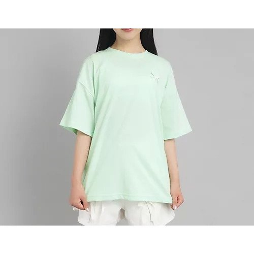 【ピンク ラテ/PINK-latte / KIDS】の【130cmあり】バックフォトプリントTシャツ インテリア・キッズ・メンズ・レディースファッション・服の通販 founy(ファニー) https://founy.com/ ファッション Fashion キッズファッション KIDS おすすめ Recommend カットソー Cut And Sew サンダル Sandals シンプル Simple スニーカー Sneakers デニム Denim フロント Front プリント Print リボン Ribbon |ID: prp329100004039280 ipo3291000000029585979