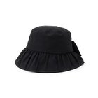 【シューラルー/SHOO LA RUE】のバックスリットリボンギャザーブリムHAT ブラック|ID: prp329100004040175 ipo3291000000026951442