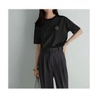 【スタイルデリ/STYLE DELI】の【Made in JAPAN】ポイントロゴTシャツ ブラック|ID:prp329100004042097