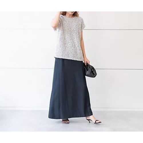 【エムセブンデイズ/M7days】のリボンヤーンニットトップス 人気、トレンドファッション・服の通販 founy(ファニー) 　ファッション　Fashion　レディースファッション　Fashion for Women　トップス・カットソー　Cut & Sew Tops　ニット　Knit Tops & Sweaters　おすすめ　Recommended / Our Picks　インナー　Innerwear　エレガント 上品　Elegant　ショルダー　Shoulder, Shoulder Strap　ツイード　Twill, Twill Weave　ティアードスカート　Tiered Skirt, Flounced Skirt　ドロップ　Drop Shoulder, Dropped Style　ベスト　Vest, Waistcoat　ミックス　Mix, Mixed Style　モノトーン　Monotone, Black and White　秋　Autumn　other-3|ID: prp329100004042102 ipo3291000000031293199