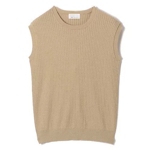 【エムセブンデイズ/M7days】のラメ入りノースリニット 人気、トレンドファッション・服の通販 founy(ファニー) 　ファッション　Fashion　レディースファッション　Fashion for Women　トップス・カットソー　Cut & Sew Tops　ニット　Knit Tops & Sweaters　インナー　Innerwear　ジャケット　Jacket, Outerwear　トレンド　Trend, Trending Now　ノースリーブ　Sleeveless, No-Sleeve　フェミニン　Feminine, Girly　ブルゾン　Blouson, Bomber Jacket　エレガント 上品　Elegant　洗える　Machine Washable　 other-1|ID: prp329100004042103 ipo3291000000034953873