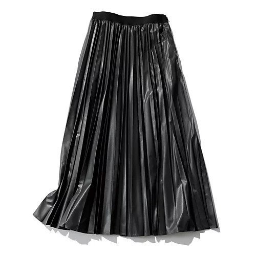【スアデオ/suadeo】のフェイクレザープリーツスカート 人気、トレンドファッション・服の通販 founy(ファニー) 　ファッション　Fashion　レディースファッション　Fashion for Women　スカート　Skirts　プリーツスカート / 上品フェミニンスタイル　Pleated Skirts　フェイクレザー　Faux Leather, PU Leather　プリーツ　Pleats, Pleated　モノトーン　Monotone, Black and White　other-3|ID: prp329100004042111 ipo3291000000034955849