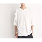 【ザ ショップ ティーケー/THE SHOP TK / MEN】の【ビッグシルエット】ストライプジャカードフェイクレイヤードTシャツ オフホワイト|ID: prp329100004042218 ipo3291000000029561258