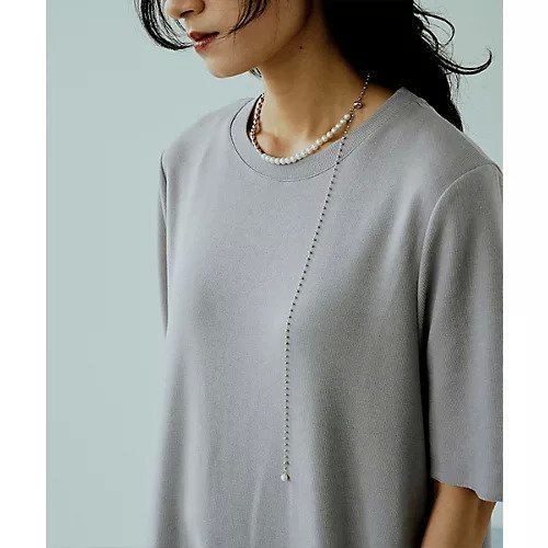 【マージュール/marjour】のPEARL & BALL CHAIN SLIDER NECKLACE インテリア・キッズ・メンズ・レディースファッション・服の通販 founy(ファニー) https://founy.com/ ファッション Fashion レディースファッション Fashion for Women ジュエリー Jewelry ネックレス Necklaces & Pendants コンビ Combo, Combination Style チェーン Chain, Chain Strap ネックレス Necklace, Pendant Necklace パール Pearl, Pearl Accent メタル Metal, Metal Parts ロング Long, Long-Length |ID: prp329100004043295 ipo3291000000030603762