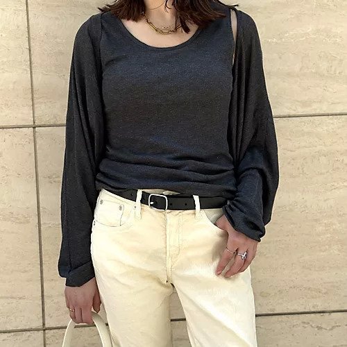 【エクラ/eclat】のカットソーアンサンブル 人気、トレンドファッション・服の通販 founy(ファニー) 　ファッション　Fashion　レディースファッション　Fashion for Women　トップス・カットソー　Cut & Sew Tops　アンサンブルニット　Knit Ensembles & Twin Sets　カットソー・ベーシックTシャツ　Cut-and-Sewn Tops / Stretch Tees & Basics　インナー　Innerwear　カーディガン　Cardigan, Knitwear　ショート　Short, Short Length　タンク　Tank Top, Sleeveless Top　フィット　Fit, Slim Fit　別注　Limited Edition, Custom Order　洗える　Machine Washable　other-2|ID: prp329100004045032 ipo3291000000035819271