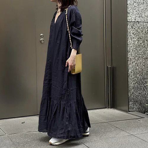 【ヌキテパ/NE QUITTEZ PAS】のコットンギャザードレス 人気、トレンドファッション・服の通販 founy(ファニー) 　ファッション　Fashion　レディースファッション　Fashion for Women　ワンピース　Dresses　フォーマル・パーティードレス・結婚式用ドレス　Elegant & Casual Dresses　ギャザー　Gathered, Ruffled　スキッパー　Skipper, Open Collar　ストライプ　Stripe, Striped Pattern　リラックス　Relax, Relaxed Fit　夏　Summer　洗える　Machine Washable　other-3|ID: prp329100004045047 ipo3291000000032062876