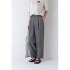 【ヒューマンウーマン/HUMAN WOMAN】のPE/C/麻ストレッチパンツ グレーシャンブレー|ID: prp329100004045761 ipo3291000000030966485
