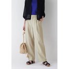 【ヒューマンウーマン/HUMAN WOMAN】のPE/C/麻ストレッチパンツ ベージュ|ID: prp329100004045761 ipo3291000000030966486