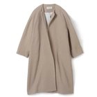 【エスロー/ESLOW】のCOLLERLESS COAT 人気、トレンドファッション・服の通販 founy(ファニー) ファッション Fashion レディースファッション WOMEN アウター Coat Outerwear コート Coats 2022年 2022 2022-2023秋冬・A/W Aw/Autumn/Winter//Fw/Fall-Winter/2022-2023 クラシック Classic thumbnail BEIGE|ID: prp329100004046569 ipo3291000000027095614