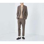 【グリーンレーベルリラクシング/green label relaxing / UNITED ARROWS / MEN】の【WEB限定】JUST fit ドライPEスリムセットアップ ジャケット&パンツ -吸水速乾・防シワ- DK.BROWN|ID: prp329100004046576 ipo3291000000027095756