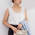 【ノーリーズソフィー/NOLLEY'S sophi】のバックサテンジョーゼット4WAYタンク 人気、トレンドファッション・服の通販 founy(ファニー) ファッション Fashion レディースファッション WOMEN バッグ Bag 2024年 2024 2024-2025秋冬・A/W Aw/Autumn/Winter/Fw/Fall/2024-2025 おすすめ Recommend インナー Inner サテン Satin ジャケット Jacket スクエア Square タンク Tank パターン Pattern 羽織 Haori thumbnail オフホワイト|ID: prp329100004047530 ipo3291000000027114269