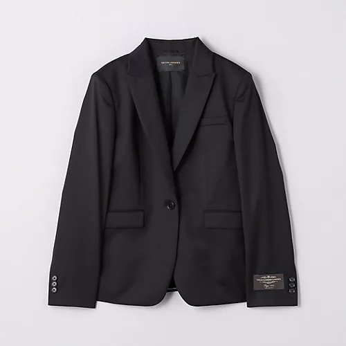 【ユナイテッドアローズ/UNITED ARROWS】のCANONICO テーラード ジャケット インテリア・キッズ・メンズ・レディースファッション・服の通販 founy(ファニー) 　ファッション　Fashion　レディースファッション　WOMEN　アウター　Coat Outerwear　ジャケット　Jackets　テーラードジャケット　Tailored Jackets　イタリア　Italy　インナー　Inner　コンパクト　Compact　シェイプ　Shape　ジャケット　Jacket　セットアップ　Set Up　テーラード　Tailored　おすすめ　Recommend　夏　Summer　エレガント 上品　Elegant　BLACK|ID: prp329100004047662 ipo3291000000027115805