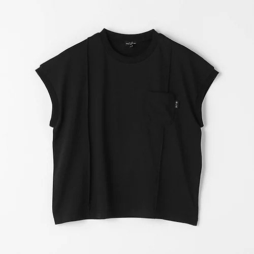 【グリーンレーベルリラクシング/green label relaxing / UNITED ARROWS / KIDS】のTJ ピンタック ビッグノースリーブ / キッズ 100cm-130cm - 吸水速乾 - インテリア・キッズ・メンズ・レディースファッション・服の通販 founy(ファニー) 　ファッション　Fashion　キッズファッション　KIDS　吸水　Water Absorption　シンプル　Simple　ノースリーブ　No Sleeve　ビッグ　Big　ポケット　Pocket　無地　Plain Color　おすすめ　Recommend　夏　Summer　BLACK|ID: prp329100004047726 ipo3291000000027116119