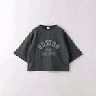 【グリーンレーベル リラクシング / ユナイテッドアローズ/green label relaxing / UNITED ARROWS】のミニウラケ プリント ショートスリーブ プルオーバー DK.GRAY|ID:prp329100004048824