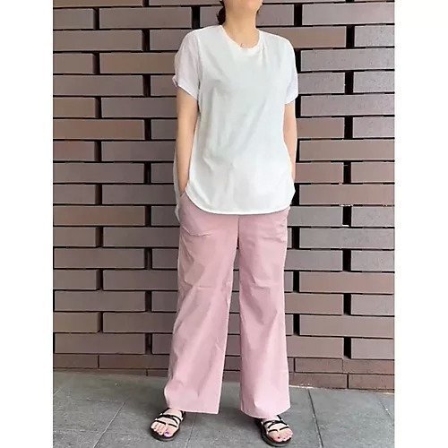 【グリーンレーベル リラクシング / ユナイテッドアローズ/green label relaxing / UNITED ARROWS】の【洗える】オルマイ LI/MIX ベイカー パンツ 人気、トレンドファッション・服の通販 founy(ファニー) 　ファッション　Fashion　レディースファッション　WOMEN　パンツ　Pants　ギャザー　Gather　バランス　Balance　フラット　Flat　ベーシック　Basic　ラベンダー　Lavender　ワイド　Wide　別注　Special Order　洗える　Washable　other-3|ID: prp329100004048833 ipo3291000000031257221