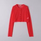 【ユナイテッドアローズ/UNITED ARROWS】のシアー ショート カーディガン2 RED|ID:prp329100004051255