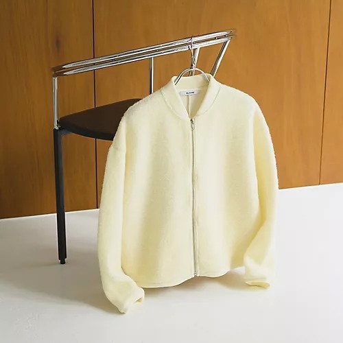 【スローン/SLOANE】の【HPS別注】ボアジップブルゾン 人気、トレンドファッション・服の通販 founy(ファニー) 　ファッション　Fashion　レディースファッション　Fashion for Women　アウター　Coat / Outerwear Collection　ブルゾンジャケット・スポーティアウター　Blouson Jackets　カーディガン　Cardigan, Knitwear　今季　This Season, Current Season　ジップ　Zip, Zipper　ジャケット　Jacket, Outerwear　スタンダード　Standard, Basic　スタンド　Stand Collar, Upright Stand　トレンド　Trend, Trending Now　ブルゾン　Blouson, Bomber Jacket　ボックス　Boxy, Box Shape　別注　Limited Edition, Custom Order　ミドル　Middle Length, Mid Height　メタル　Metal, Metal Parts　ループ　Loop, Loop Knit　A/W・秋冬　Autumn/Winter　other-3|ID: prp329100004051306 ipo3291000000032620476