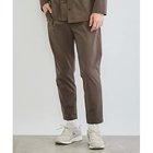 【ザ ショップ ティーケー/THE SHOP TK / MEN】の【360 ストレッチ/セットアップ可】リッチポリテーパードイージーパンツ ブラウン|ID: prp329100004051310 ipo3291000000027875378